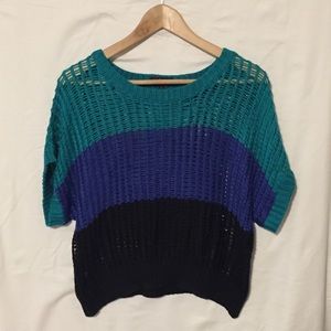 Takeout Cropped Knit Sweater